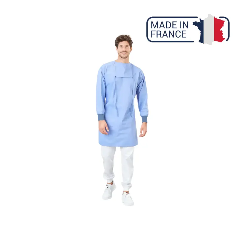 Casaque de chirurgie médicale mixte - Manches longues - Phirejo