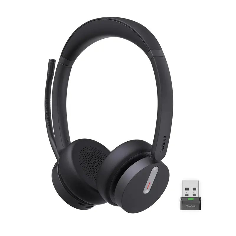 Casque sans fil double Yealink BH70 avec micro pour le travail,