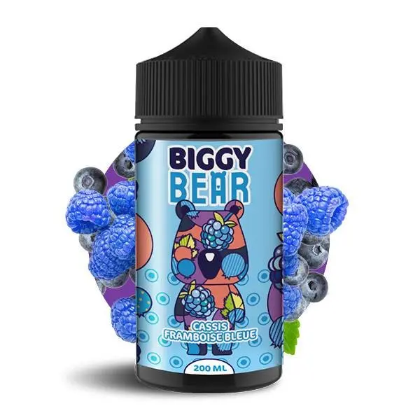 Cassis Framboise Bleue 200ML - Biggy Bear