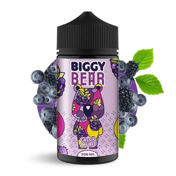 Cassis Mûre 200ML - Biggy Bear