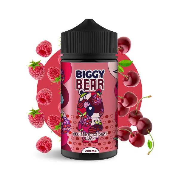 Cerise Framboise Frais 200ML - Biggy Bear