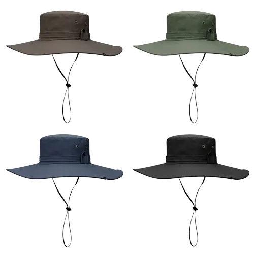 Chapeau anti-UV pliable pour homme