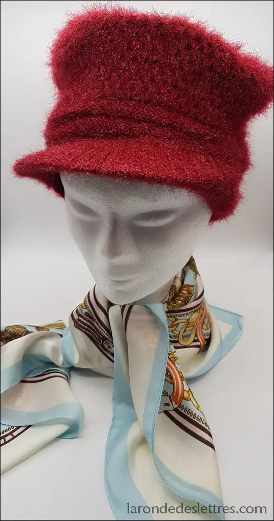Chapeau hiver à visière