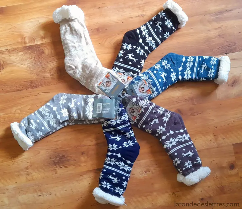 Chaussettes anti-dérapantes Adultes bis 40/46