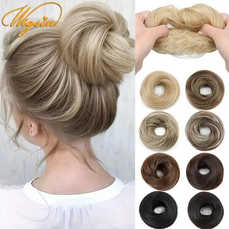 Chouchou Effet Faux Chignon Élégant