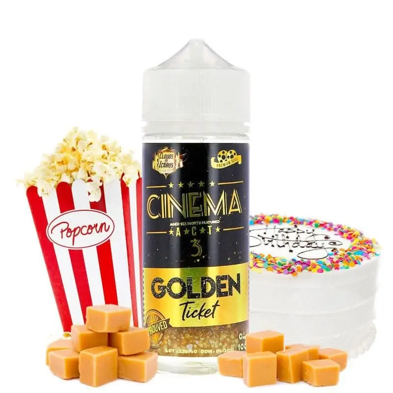 Cinema Reserve Act 3 100 ml – Clouds of Icarus, gâteau & popcorn