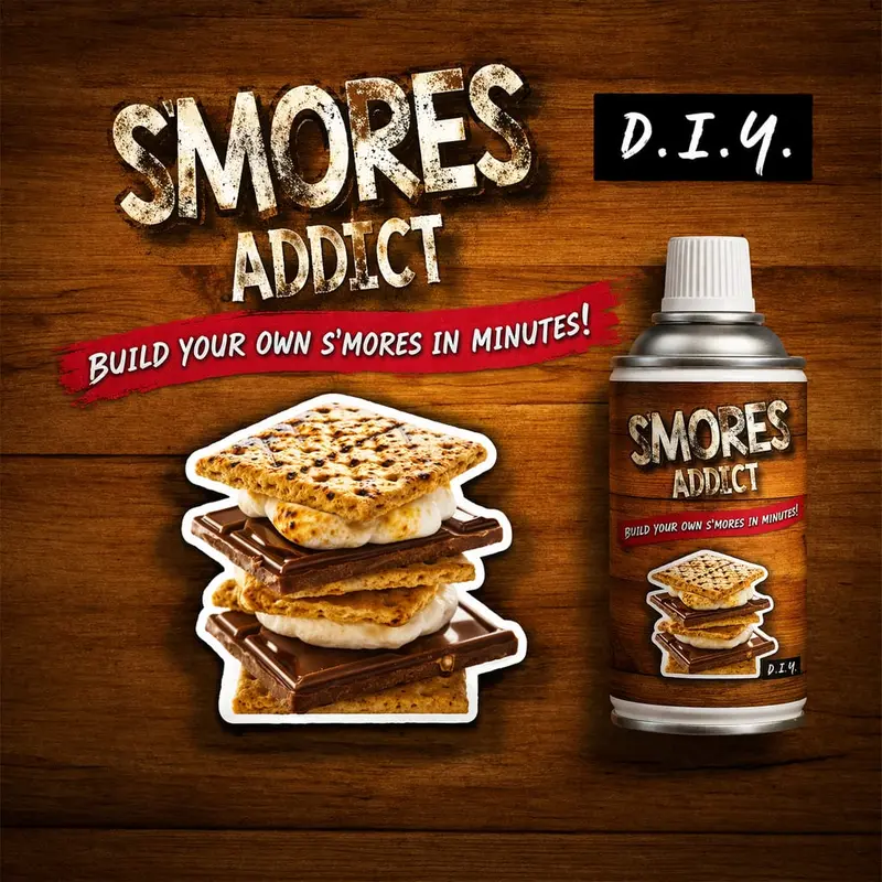 Classic Chocolate Chip and Graham Crackers 50ML de Smores Addict