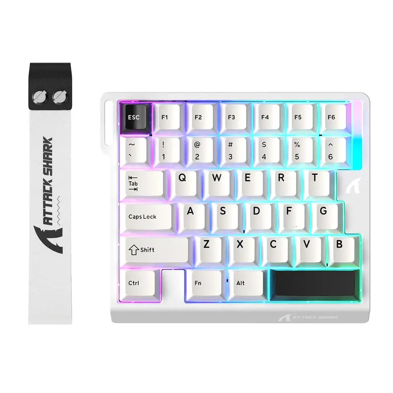 Clavier à interrupteur magnétique à une main ATTACK SHARK M36 HE