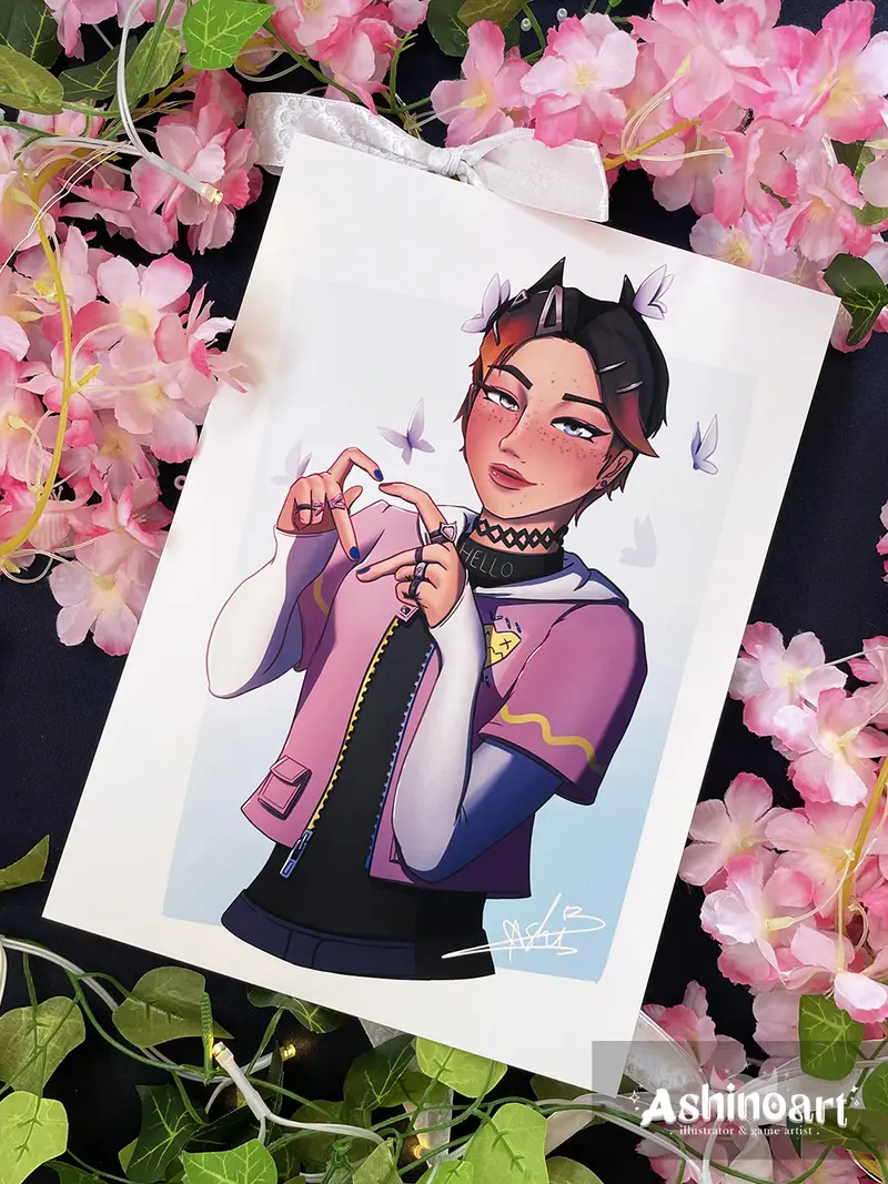 Clove print (Valorant)