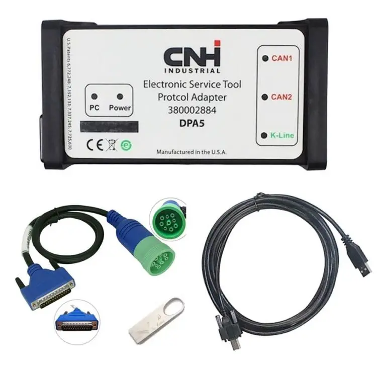 CNH EST V8.6 Diesel Diagnostic Device for Agricultural Machinery(Plastic Cassette With Paper Packaging)