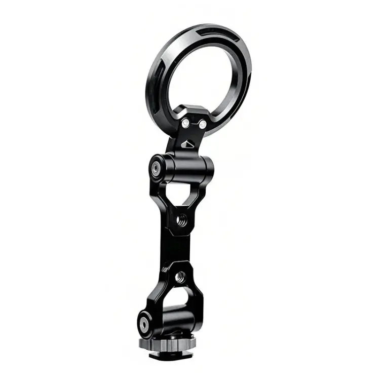 Cold Shoe Magnetic Folding Phone Holder Camera Horizontal Vertical Shooting Live Streaming Photography Stand(Alloy)