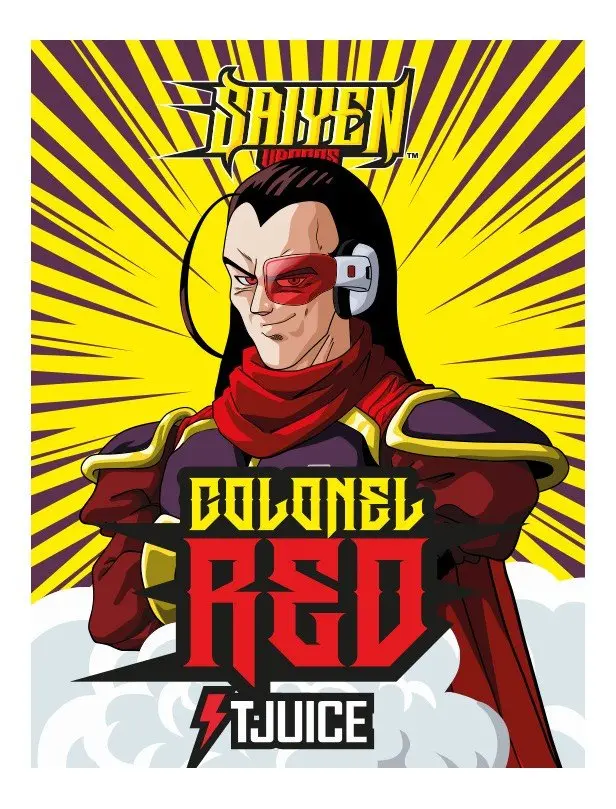 Colonel Red 50ml - Saiyen Vapors x T-Juice