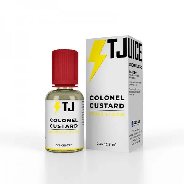 Concentré pour Diy Colonel Custard 30 ML de Tjuice
