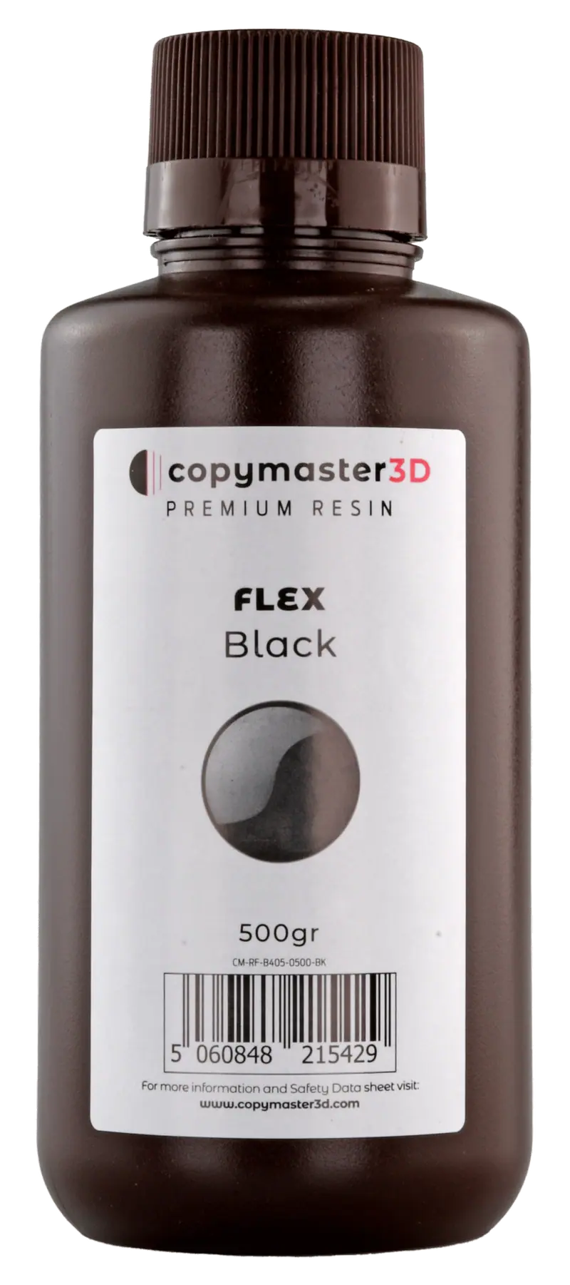 Copymaster3D - Résine UV Flex - 500 ml Noir