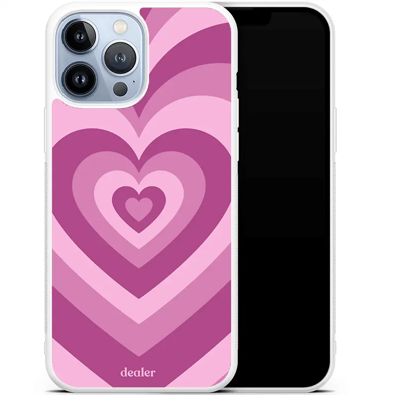 Coque antichocs Coeur violetta