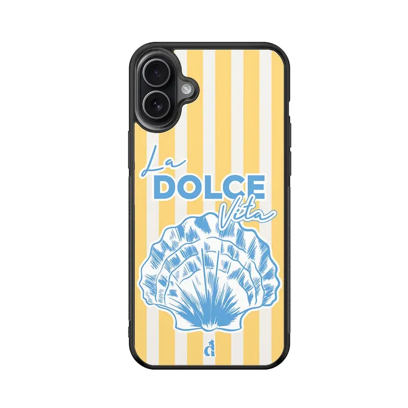 Coque antichocs Dolce Vita - Jaune