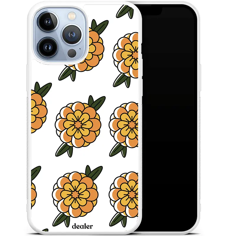 Coque antichocs Fleur art déco