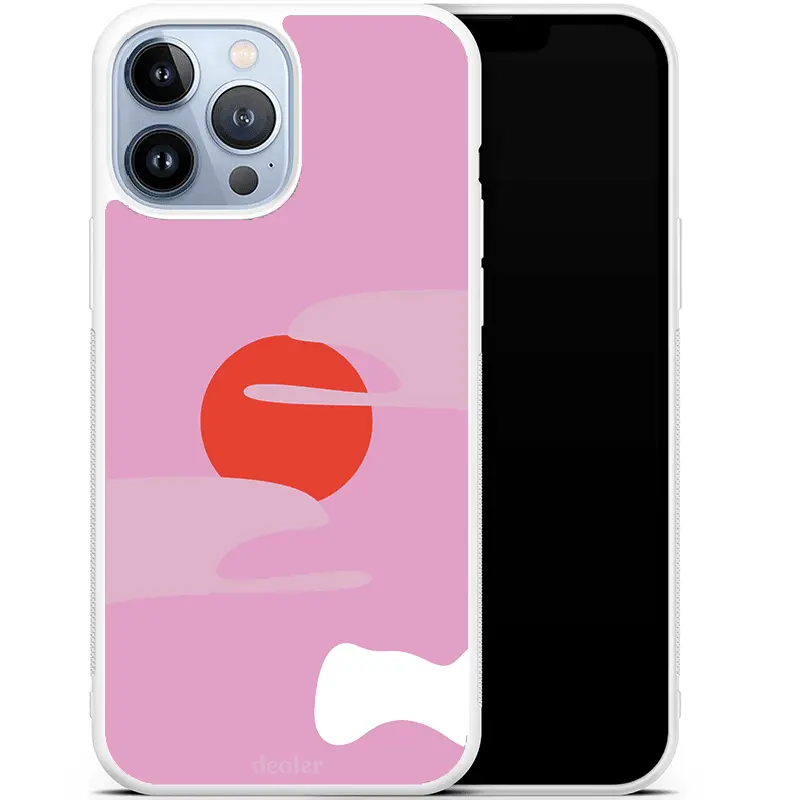 Coque antichocs Soleil illustration