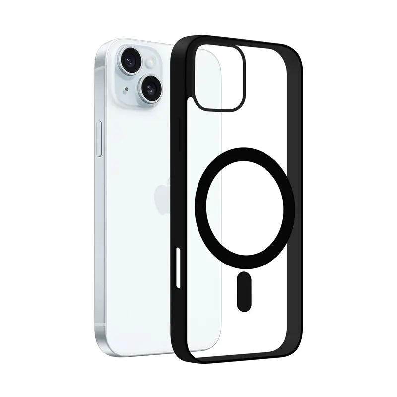 Coque Aura MagSafe Noir pour iPhone 15