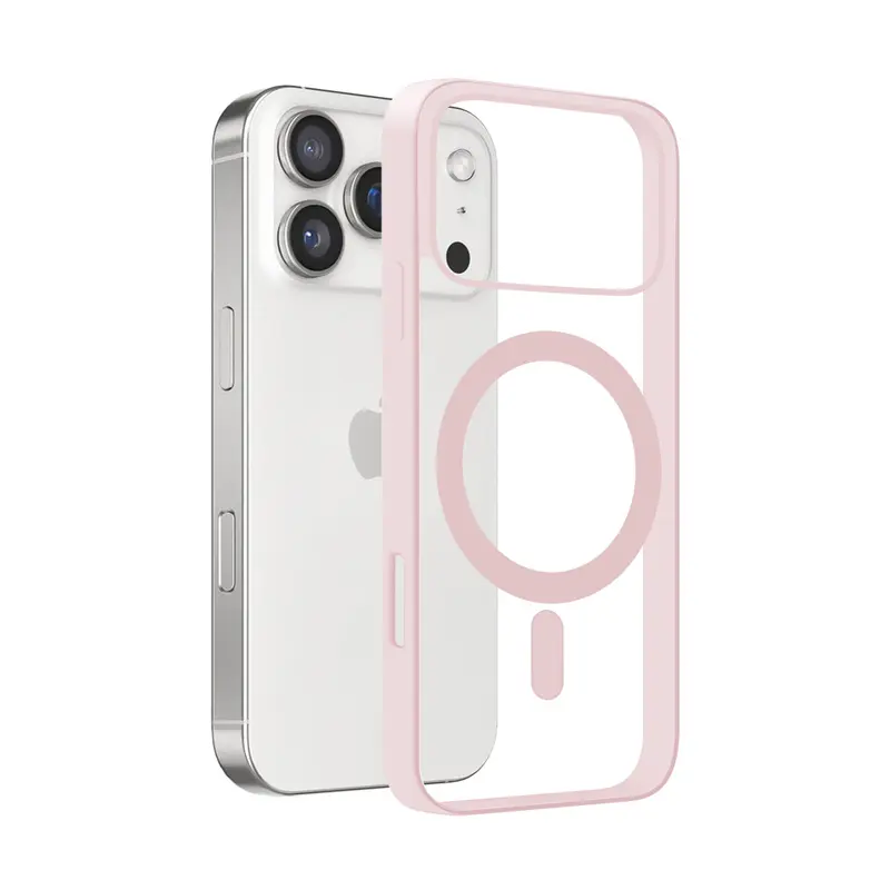 Coque Aura MagSafe Rose pour iPhone 17 Pro