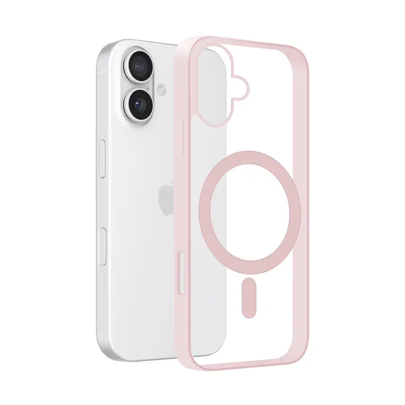 Coque Aura MagSafe Rose pour iPhone 17