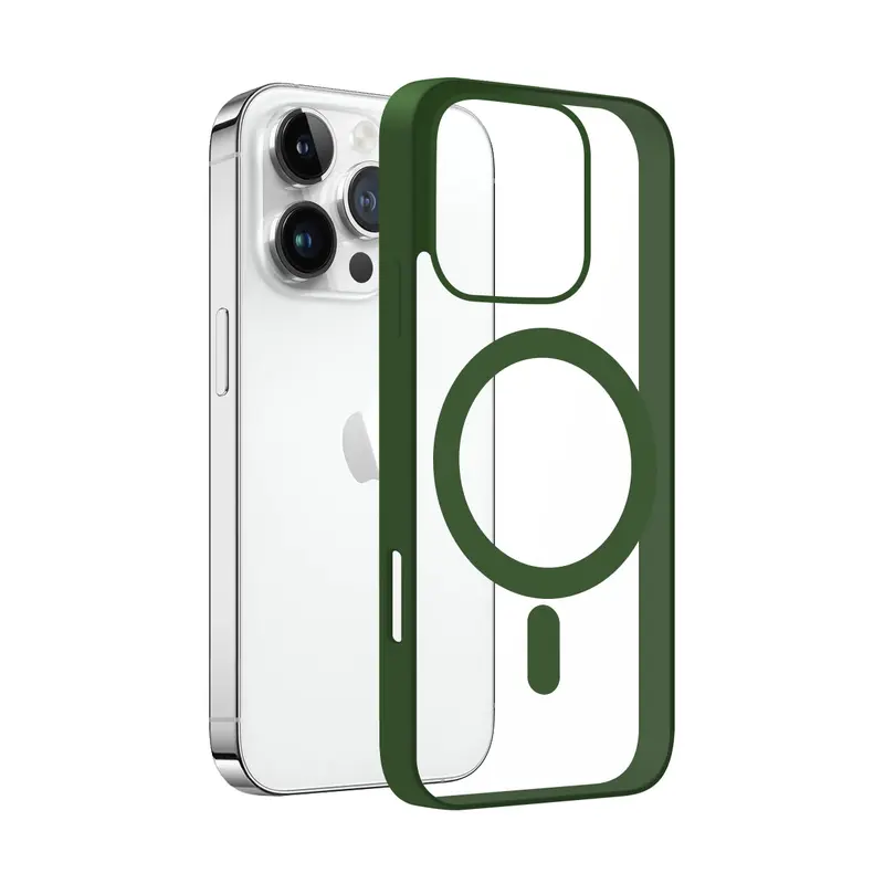 Coque Aura MagSafe Vert Sapin pour iPhone 16 Pro