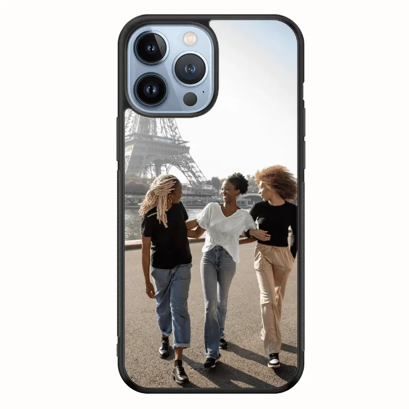 Coque compatible Magsafe personnalisée renforcée avec photo