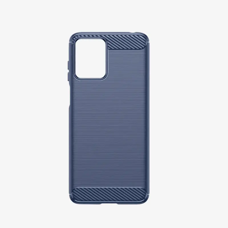 Coque en Gel Brossé bleu marine