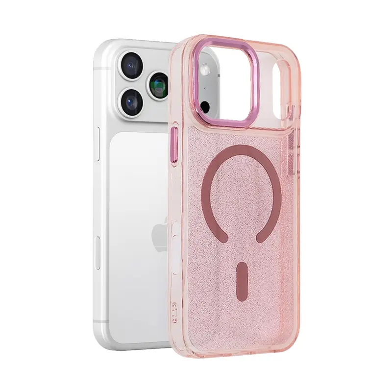 Coque Glow MagSafe Rose pour iPhone 17 Pro