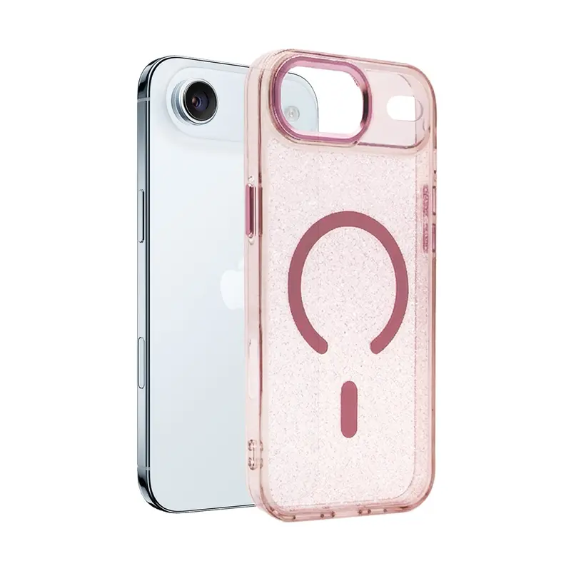 Coque Glow MagSafe Rose pour iPhone Air