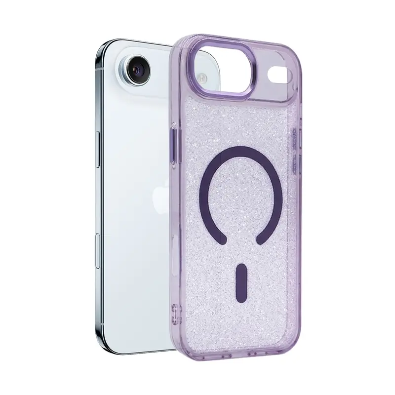 Coque Glow MagSafe Violet pour iPhone Air