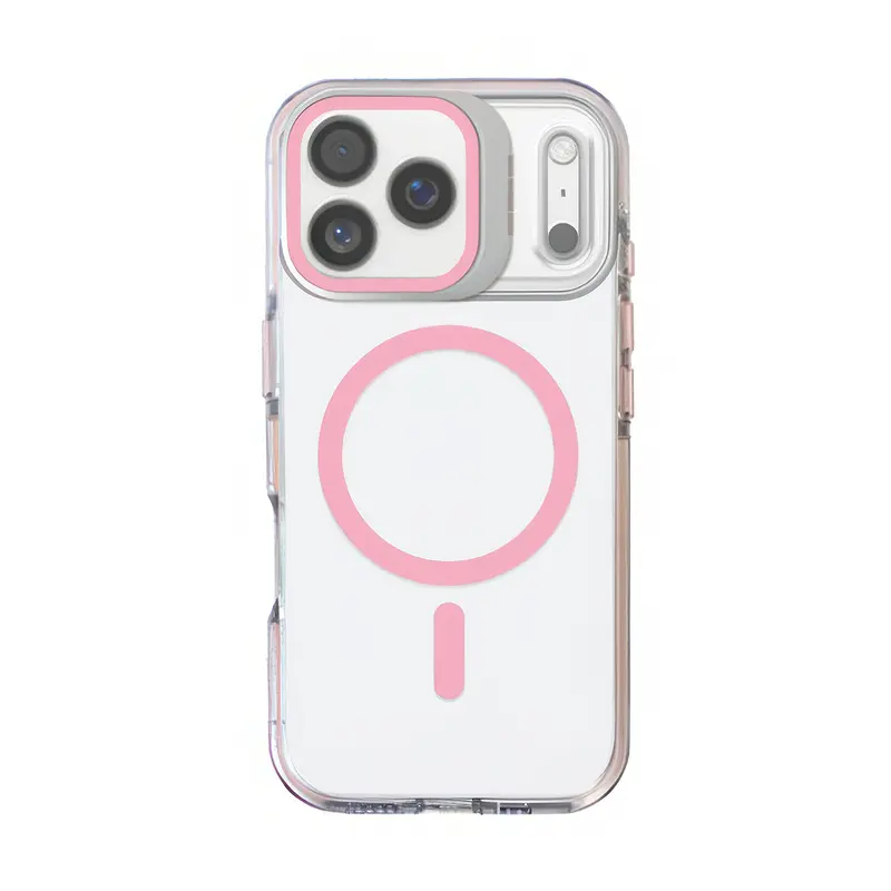 Coque Hooke MagSafe Rose pour iPhone 17 Pro