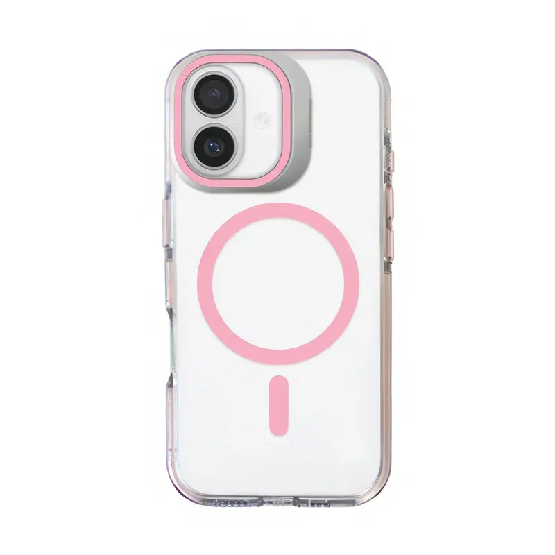 Coque Hooke MagSafe Rose pour iPhone 17