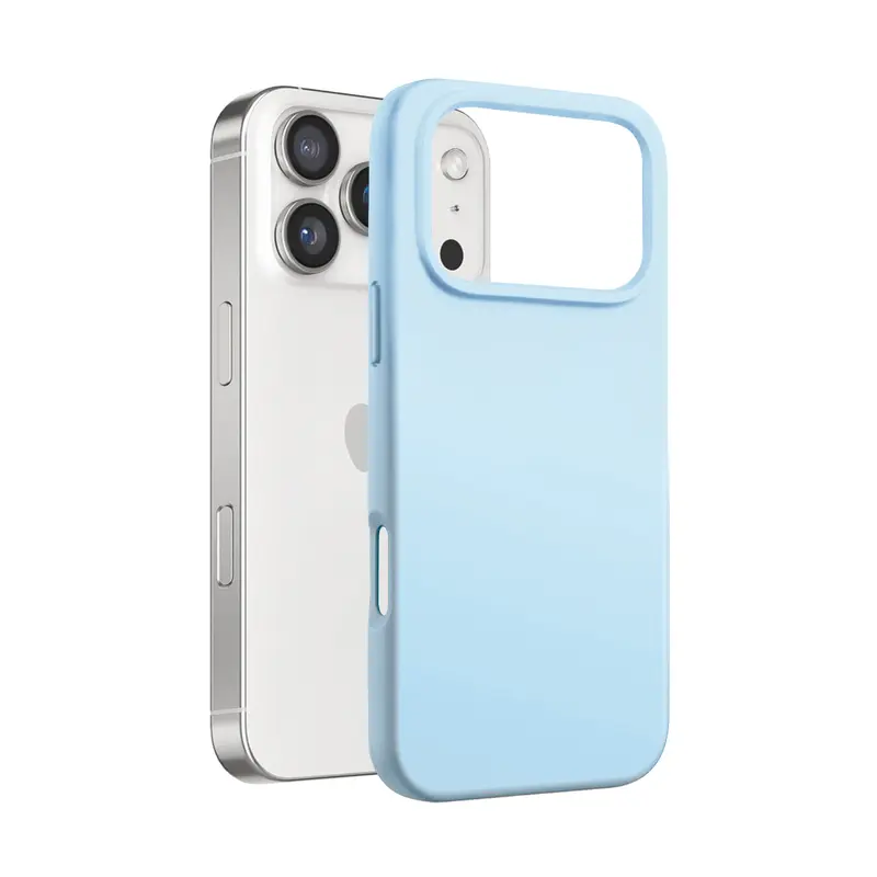 Coque Infinity Bleu Clair pour iPhone 17 Pro
