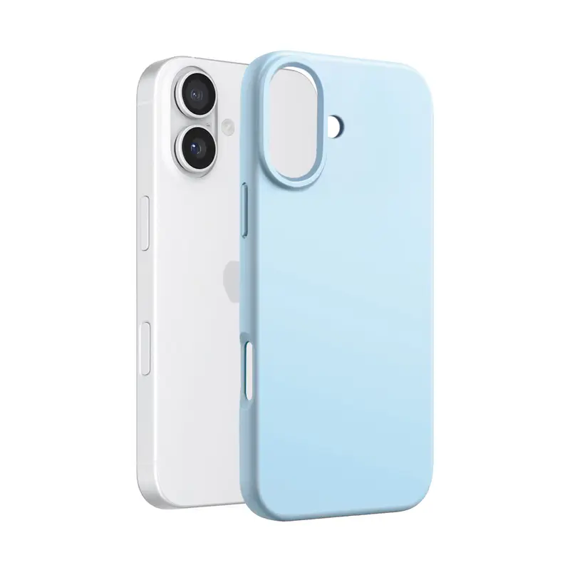 Coque Infinity Bleu Clair pour iPhone 17