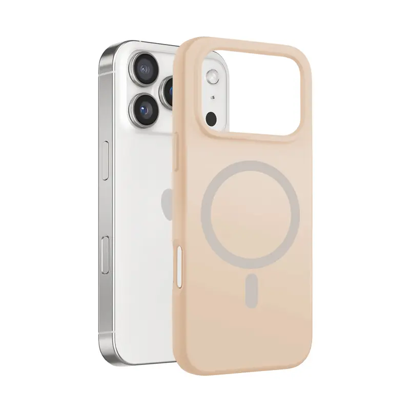 Coque Infinity MagSafe Beige pour iPhone 18 Pro