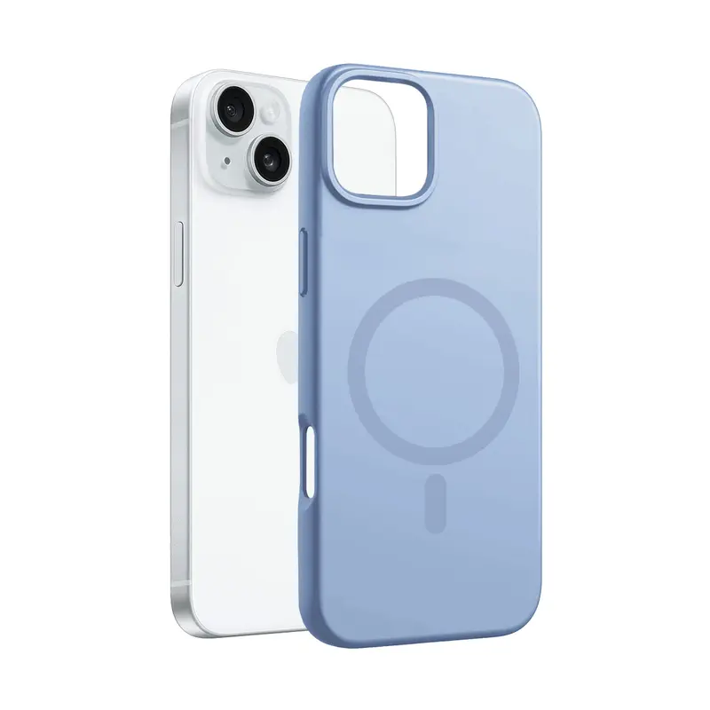 Coque Infinity MagSafe Bleu Clair pour iPhone 13