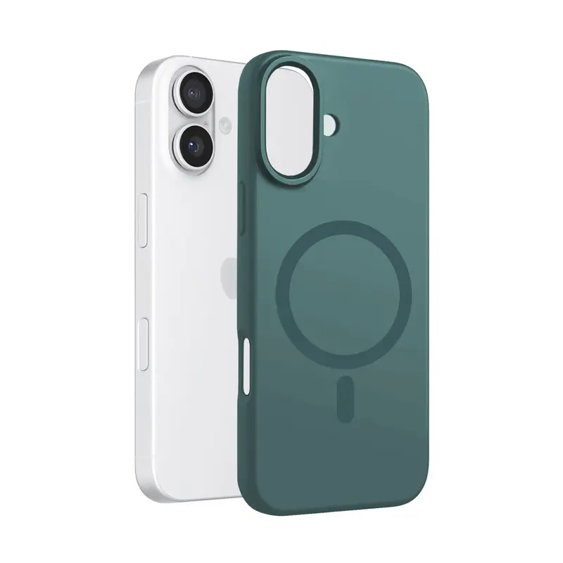 Coque Infinity MagSafe Vert Foncé pour iPhone 16