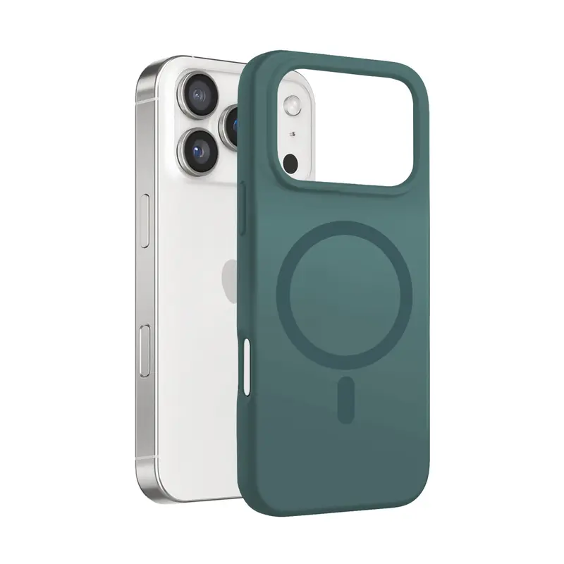 Coque Infinity MagSafe Vert Foncé pour iPhone 17 Pro