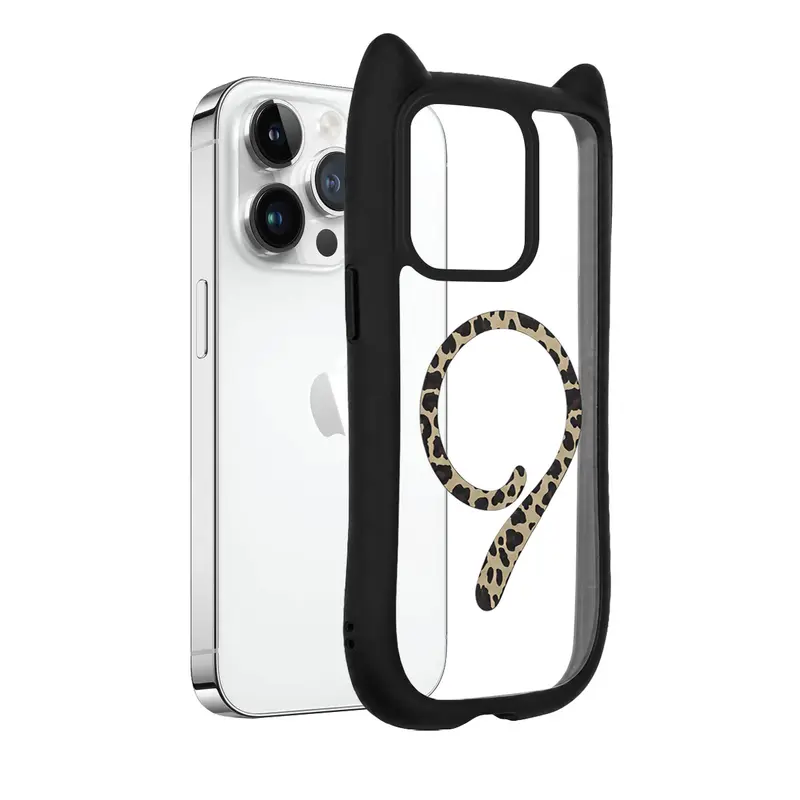 Coque Léopard MagSafe pour iPhone 16 Pro
