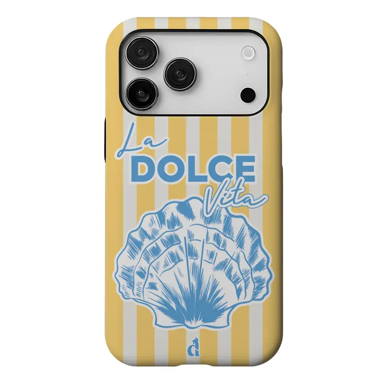 Coque Premium Dolce Vita – Jaune