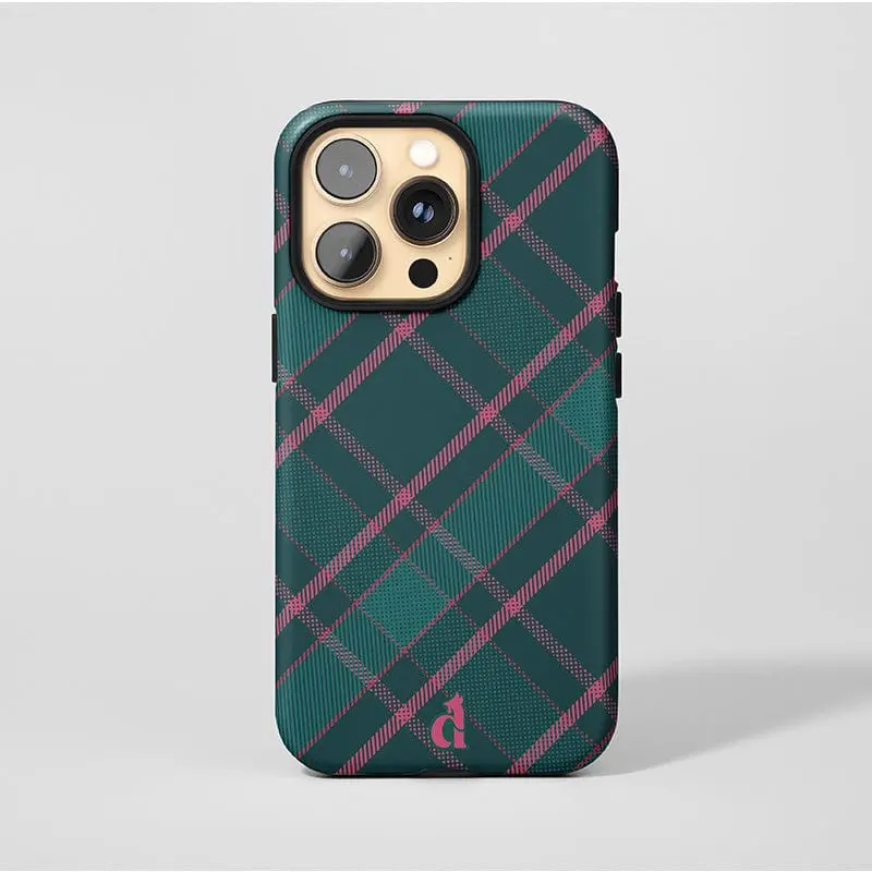 Coque Premium Écossais Vert
