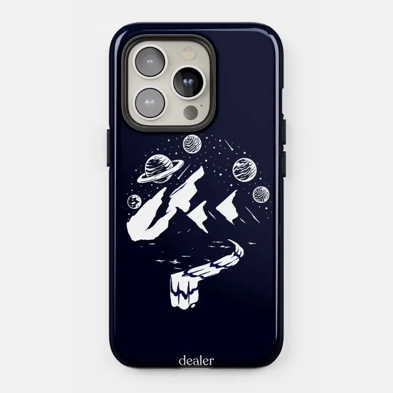 Coque Premium Montagne Galaxie