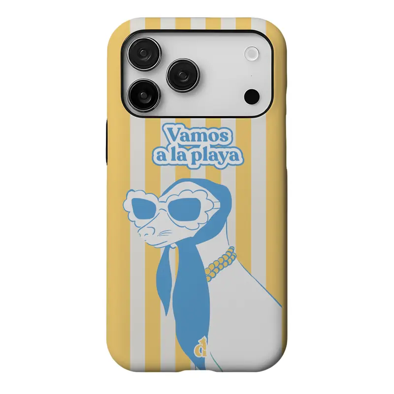 Coque Premium Vamos a la playa - Jaune