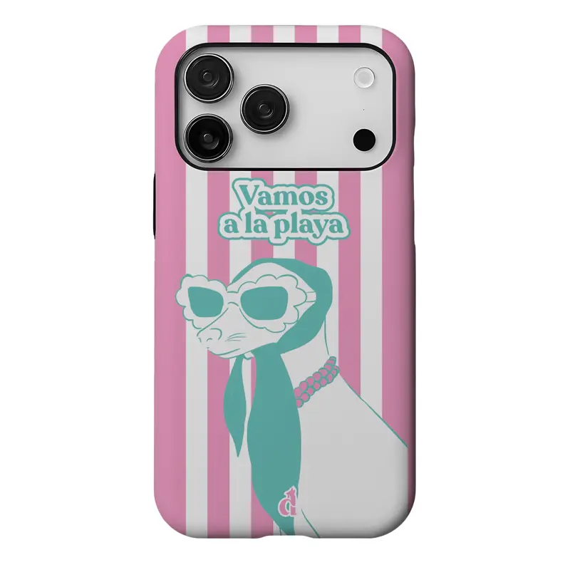 Coque Premium Vamos a la playa - Rose