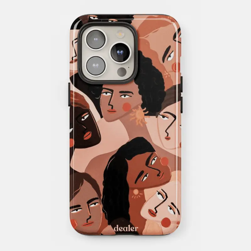 Coque Premium Visages de femmes