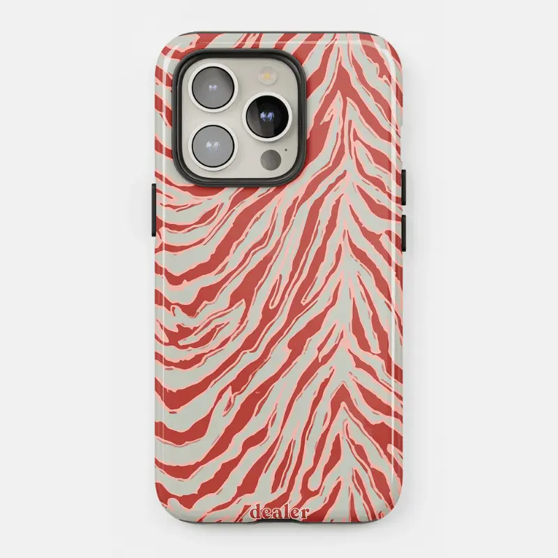 Coque Premium Zèbre rosy