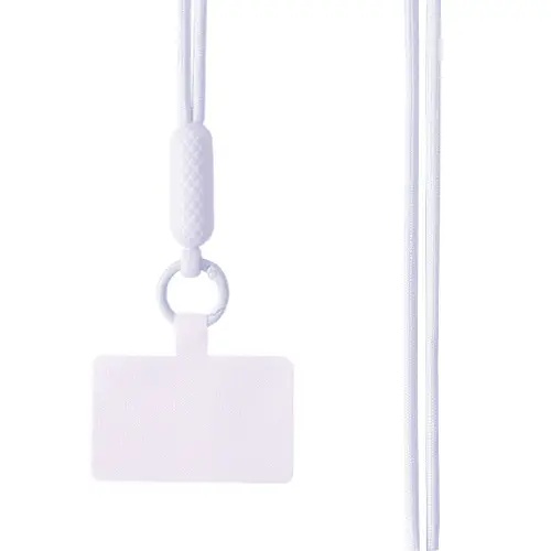 Cordon universel Color Block, Blanc