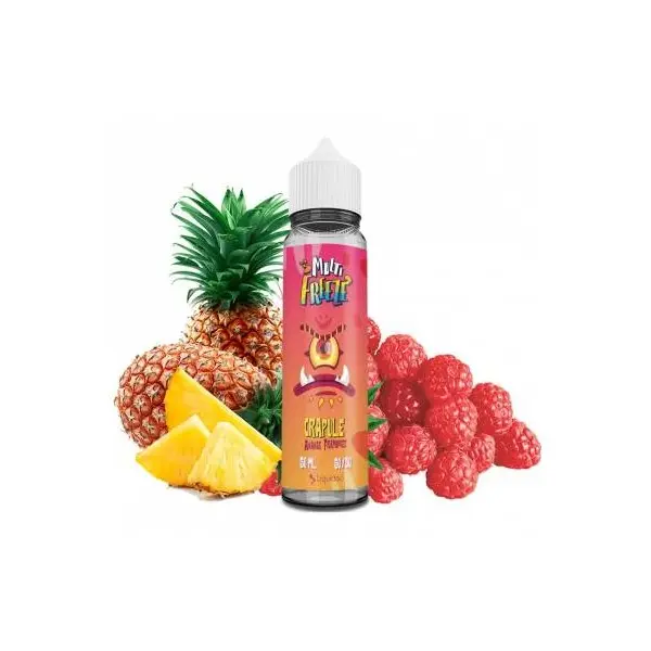 Crapule Ananas Framboise 50 ML - Multi Freeze/Liquideo