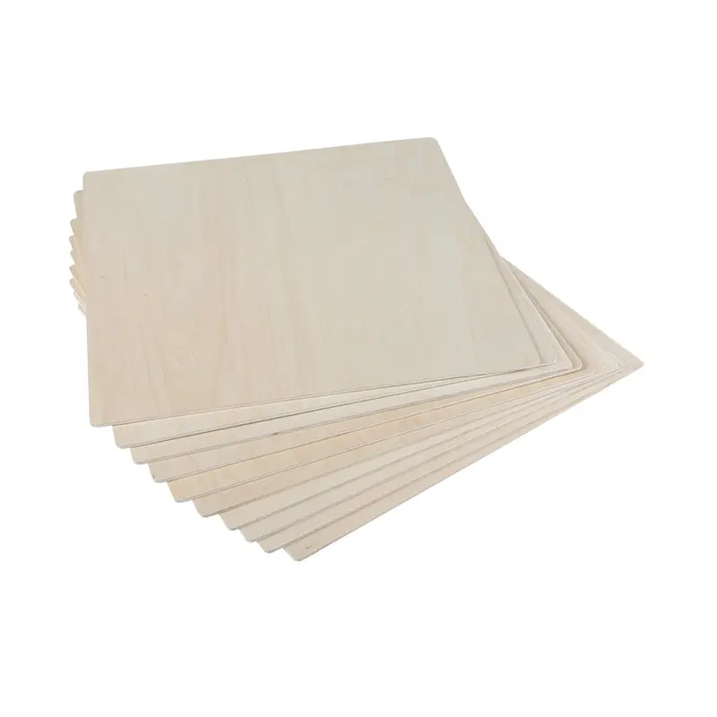 Creality - Bois Contreplaqué Tilleul 200 x 200 x 3 mm - 10 pièces